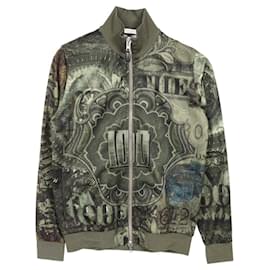 Givenchy Polyesterjacke Grün Khaki