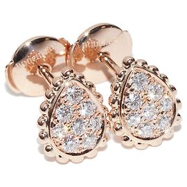 Pendientes de diamante Boucheron Serpent Bohème Au750 Rosa
