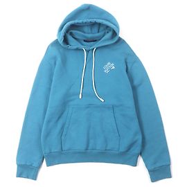 Sudadera con capucha Louis Vuitton Signature de algodón bordada Azul