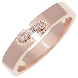 Chaumet Liens Evidence Au750 Diamantring Größe 10.5 Pink