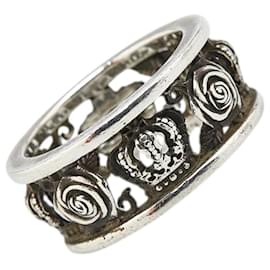 Autre Marque-Justin Davis MY LOVE Crown Rose SV925 Ring-Silvery
