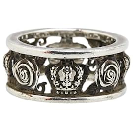 Autre Marque-Justin Davis MY LOVE Crown Rose SV925 Ring-Silvery