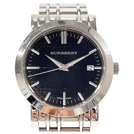 Relógio de Aço Inoxidável Burberry BU1364 Prata