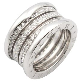 Bulgari Bvlgari B-zero1 K18WG Diamond Ring Size 6.5 Other