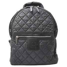 Mochila de nylon acolchado Coco Cocoon de Chanel Negro