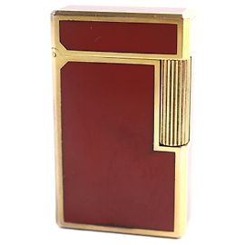 Autre Marque Dupont Line 1 Lacquer Lighter Brown