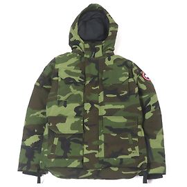 Autre Marque Canada Goose MAITLAND PARKA Polyester Cotton Down Jacket Green