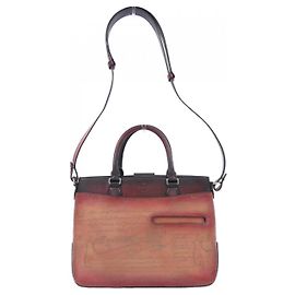 Borsa Berluti Toujours XS Rosso