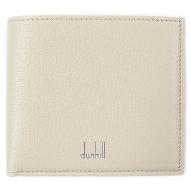 Alfred Dunhill Dunhill Duke Billfold Leather Wallet Beige
