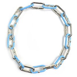Collar Bicolor AG925 de Bottega Veneta Plata