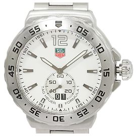 TAG Heuer Formel 1 Edelstahl Weiß