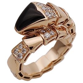 Bulgari Anel Serpenti Viper da Bvlgari Dourado