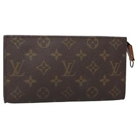 LOUIS VUITTON Monogram Bucket GM Accessory Pouch LV Auth 140050 Monogram