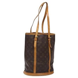 LOUIS VUITTON Bolsa de Hombro Monogram Bucket GM M42236 LV Auth 139423 Monograma