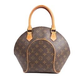 Louis Vuitton-Louis Vuitton Monogram Canvas Ellipse PM Handbag M51127-Brown