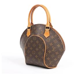 Louis Vuitton-Louis Vuitton Monogram Canvas Ellipse PM Handbag M51127-Brown