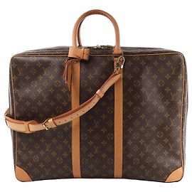 Bolsa de viagem Louis Vuitton Monogram Canvas Sirius 55 M41404 Marrom