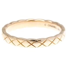 Chanel-Chanel Coco Crush Ring Mini Model in Pink Gold-Golden