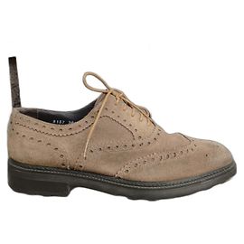 Derbies Santoni Marrom Claro Camurça Castanho claro