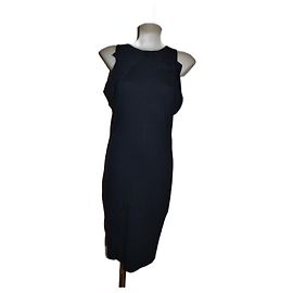 Robe midi en viscose bleue Red Valentino Bleu