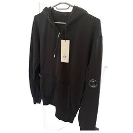 Schwarze Zip-Weste cp company Schwarz