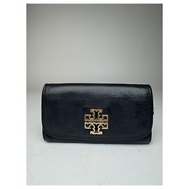 Vintage Tory Burch Leather wallet black Black