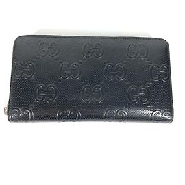 Gucci GG Embossed Long Wallet Black