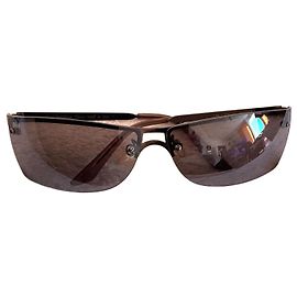 Christian Dior Sunglasses Black Metal Black Dark grey