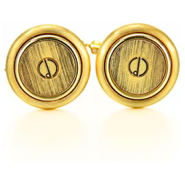 Alfred Dunhill Boutons de manchette Dunhill Doré