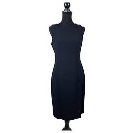 Gianni Versace black cut-out dress Black