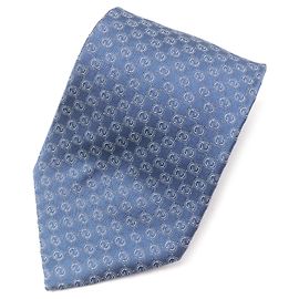 Gucci Silk Tie Blue Light blue