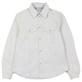 Giacca in denim di cotone Salvatore Ferragamo Altro Grigio