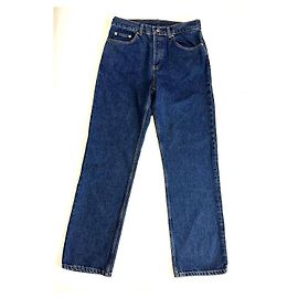 Jeans Sandro de algodão azul corte reto Azul