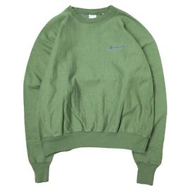 Autre Marque Sweatshirt en mélange de coton avec logo Saint Michael CRW N SWT Vert