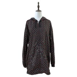 Giacca con cappuccio Gucci GG Supreme Multicolore