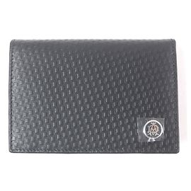 Alfred Dunhill DUNHILL MICRO D-EIGHT Leder Kartenetui Schwarz