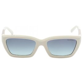 Gafas de sol Tiffany T de Tiffany & Co. Plata Blanco Azul