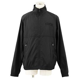 Coach Track-Jacke aus Polyester Schwarz