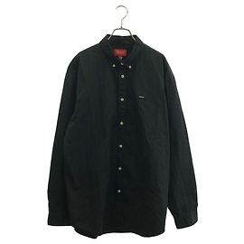 Camisa Supreme de algodão Preto