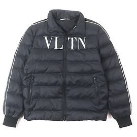 Valentino VLTN Nylon-Polyester Daunenjacke Schwarz