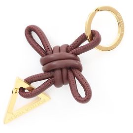 Portachiavi in pelle Triangle Bottega Veneta Marrone
