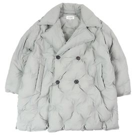 Maison Martin Margiela Abrigo de nylon Glam Slam de Maison Margiela Castaño Gris