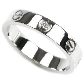 Cartier Mini Love Au750 Ring Größe 14 Silber