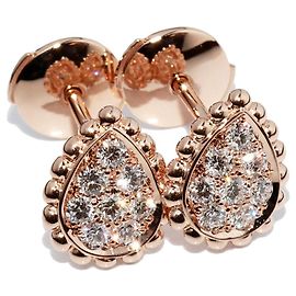Pendientes Boucheron Serpent Bohème Au750 Rosa