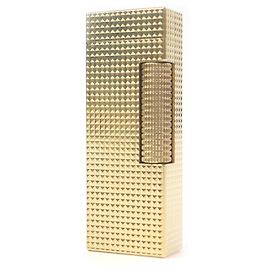 Alfred Dunhill Dunhill Diamond Head Lighter Golden