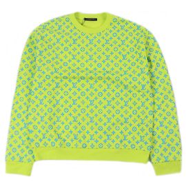 Sudadera de algodón Monogram Louis Vuitton Otro Verde