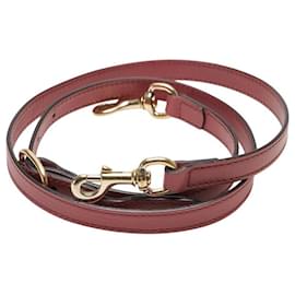 Gucci-Gucci Leather Shoulder Strap-Pink