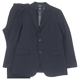 Autre Marque Polyester-Set mit Karomuster BLACK LABELCRESTBRIDGE Blau Marineblau