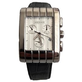 Reloj Boucheron Chrono Reflet de acero Plata