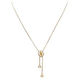 Collana Chaumet, modello 'Lien séduction' in oro rosa e diamanti. Altro